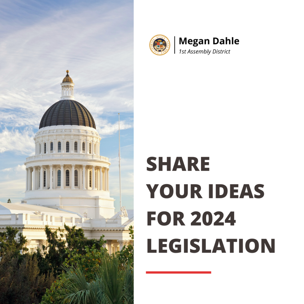 Share Your Ideas for 2024 Legislation