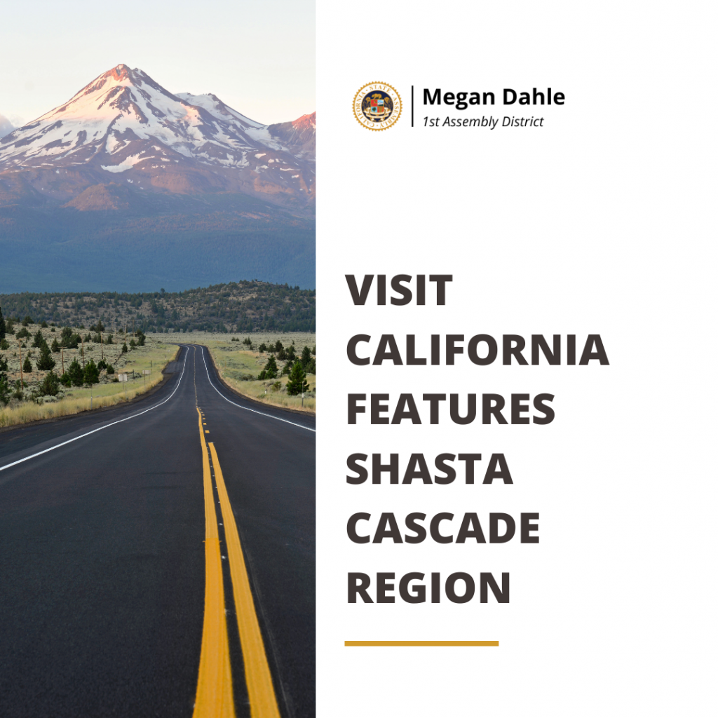 Visit California Features Shasta Cascade Region