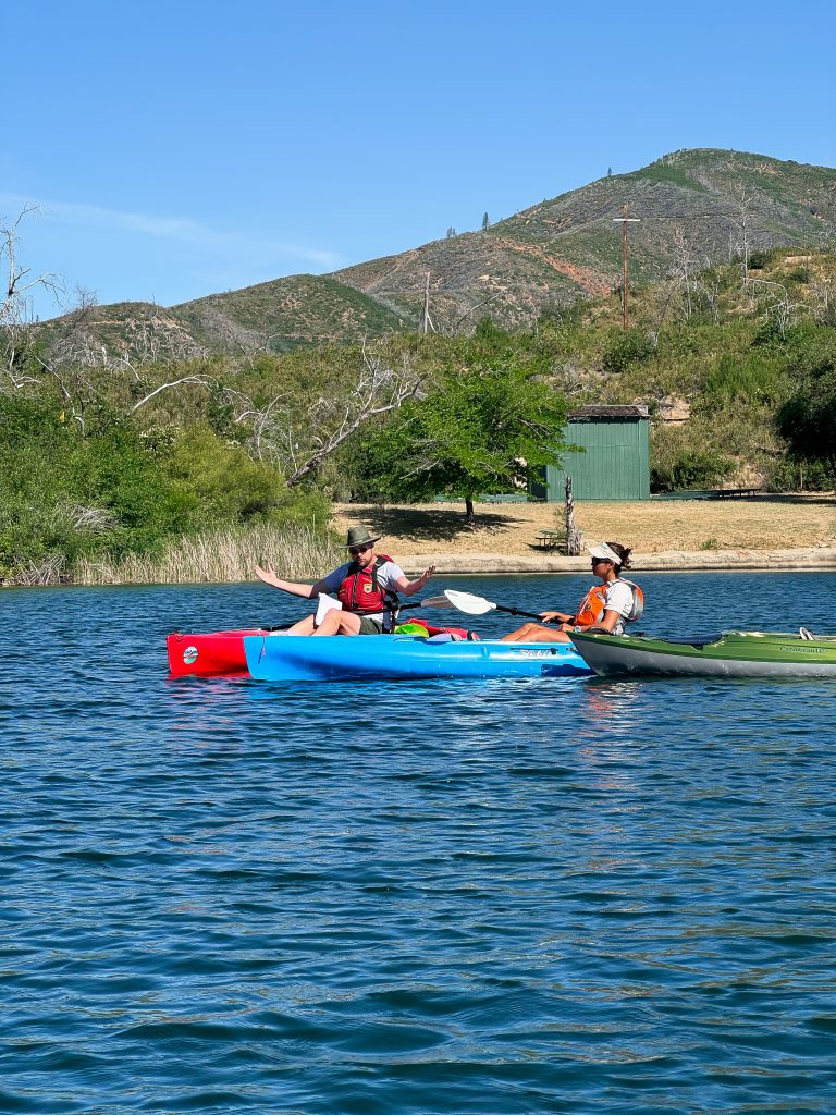 whiskeytown lake kayak