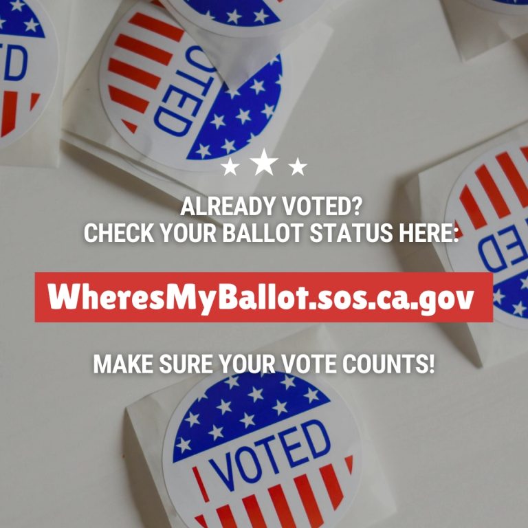 check your ballot